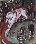 German,Circur Rider Ernst Ludwig Kirchner